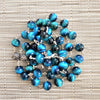 BLUE TIGERS EYE NECKLACE-36"
