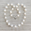 WHITE PEARL NECKLACE-24"